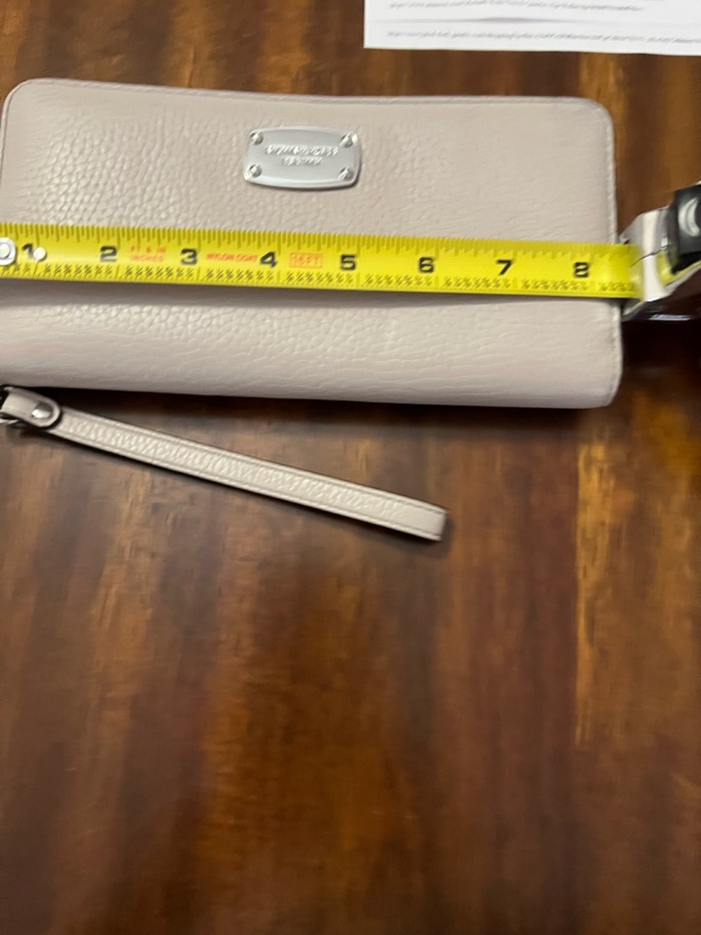Michael Kors Leather Wallet/Wristlet - Picture 8 of 14